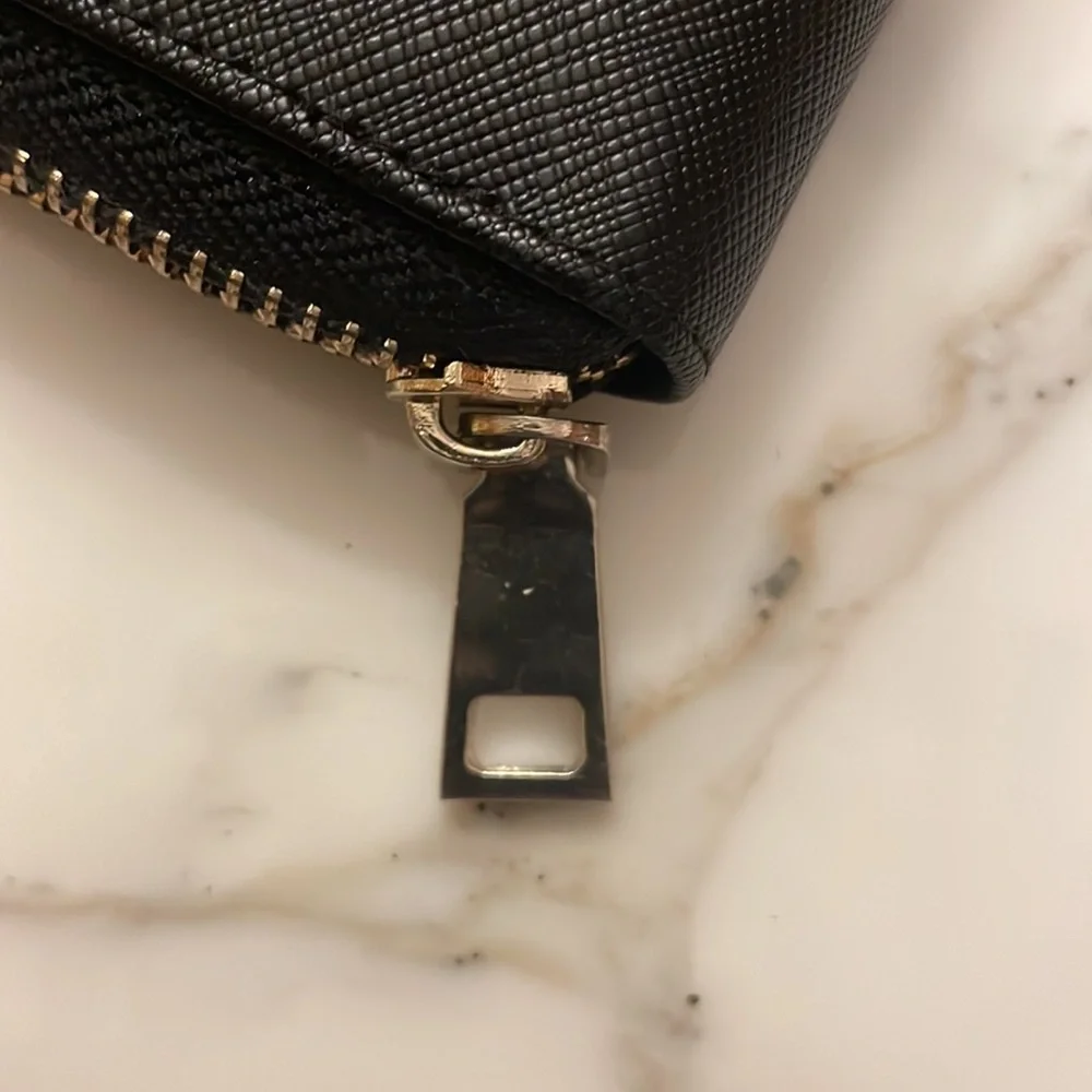 Vintage Tory Burch black leather wallet - Picture 3 of 12
